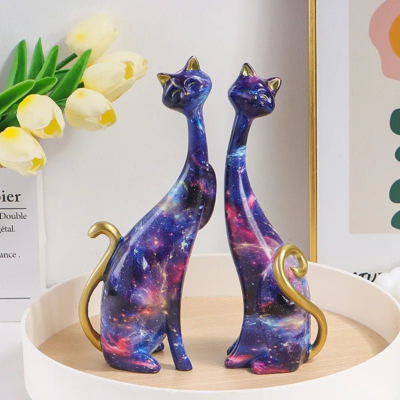 Escultura Gato Nórdico