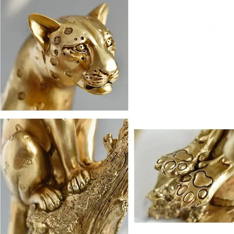 Escultura Leopardo